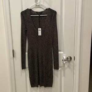 BCBG Maxazria Black/Gold dress